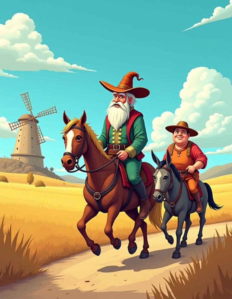 Don Quichotte et Sancho